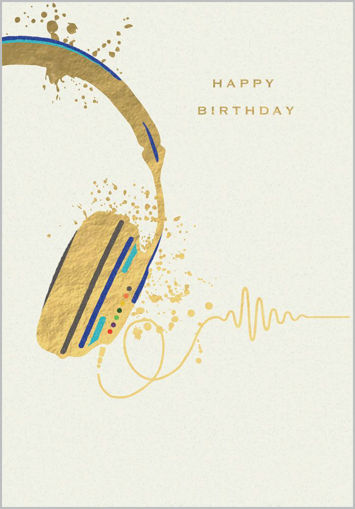 Picture of HAPPY BIRTHDAY MUSIC CARD